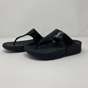 Black FitFlops with Sequins